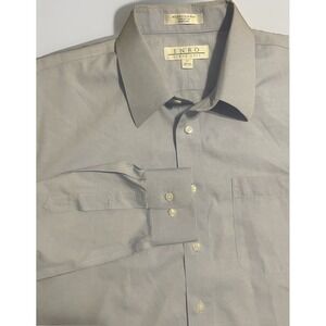 Enro Men's Light Blue Business Casual Button Down Non-Iron Shirt 17‎ 32-33